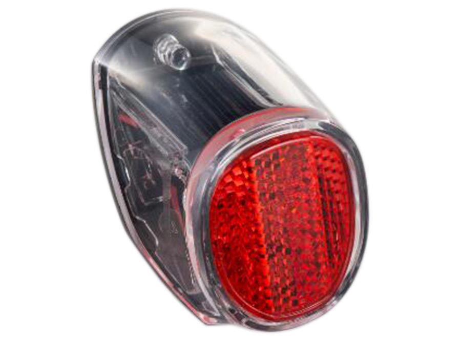 Sate-lite ebike light ISO6742-1 AS GB BS eletric bike tail light with ECE reflector mount on rear render