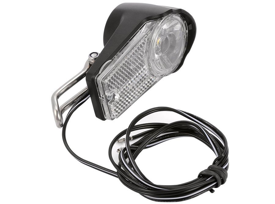 Sate-lite CREE 15lux ebike light  StVZO ECE  eletric bike headlight with StVZO ECE reflector front fork 6-48V