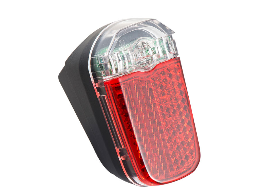 Sate-lite CREE ebike light  StVZO ISO6742-1 ECE eletric bike tail light with ISO6742-2 Z ECE reflector mount on Carrier 6-48V