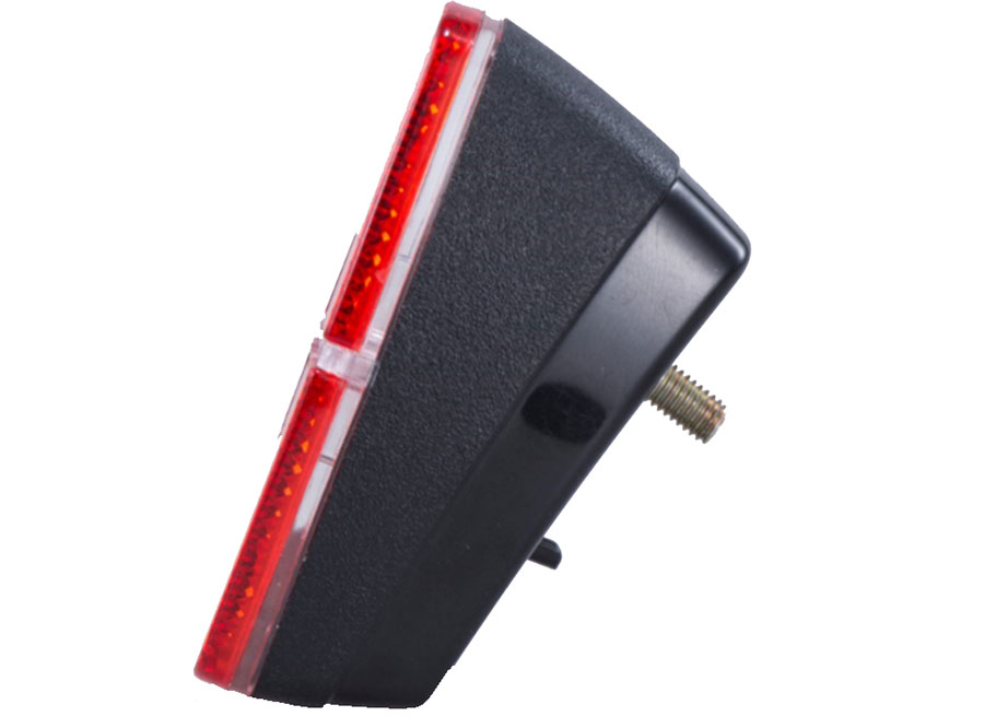 Sate-lite ebike light  StVZO ISO6742-1 eletric bike tail light with StVZO Z ECE reflector mount on Carrier 6-48V