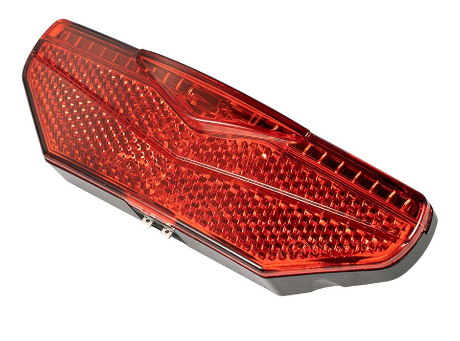 Sate-lite ebike light  StVZO TPRBi eletric bike tail light with Z ECE reflector  mount on Carrier 6-48V