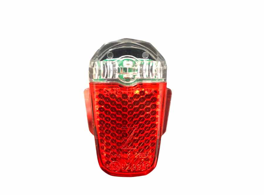 Sate-lite CREE ebike light  StVZO ISO6742-1 ECE eletric bike tail light with ISO6742-2 Z ECE reflector mount on Carrier 6-48V