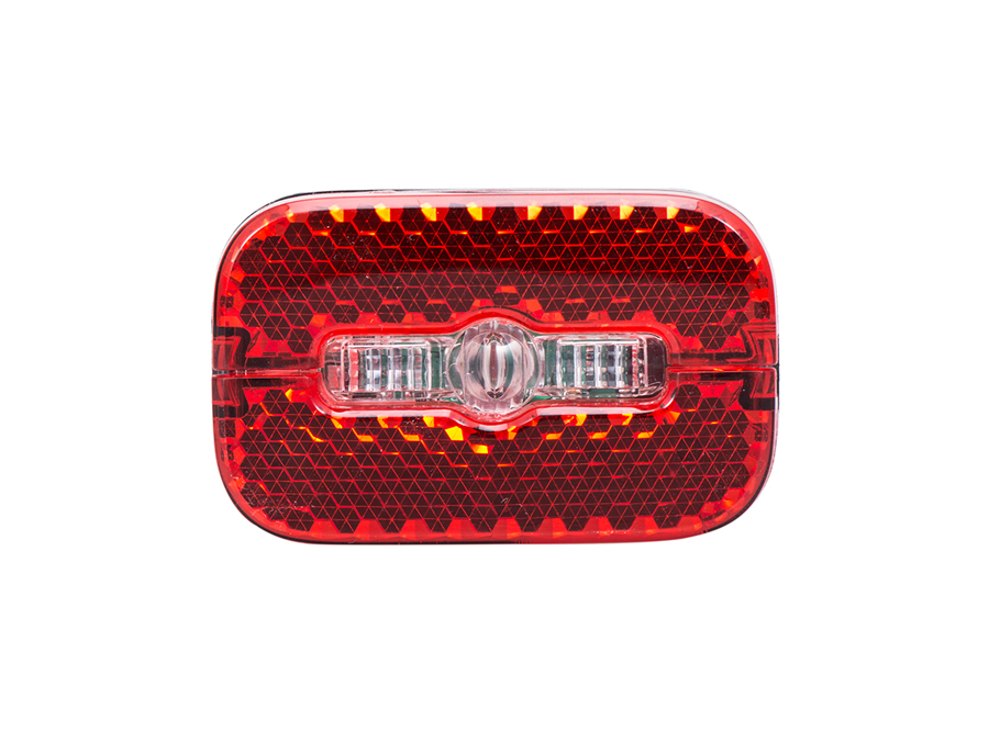 Sate-lite ebike light ISO 6721-1 StVZO ECE R50 eletric bike rear light with  ISO 6721-2 StVZO Z reflector  mount on Carrier 6-58V