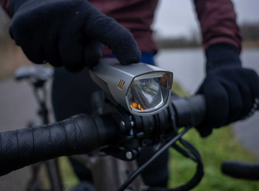 Sate-lite 30LUX USB rechargeable bike light StVZO eletric bike front light OSRAM LED waterproof