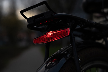 Sate-lite CREE ebike light StVZO eletric bike tail light with StVZO ECE reflector  6-58V