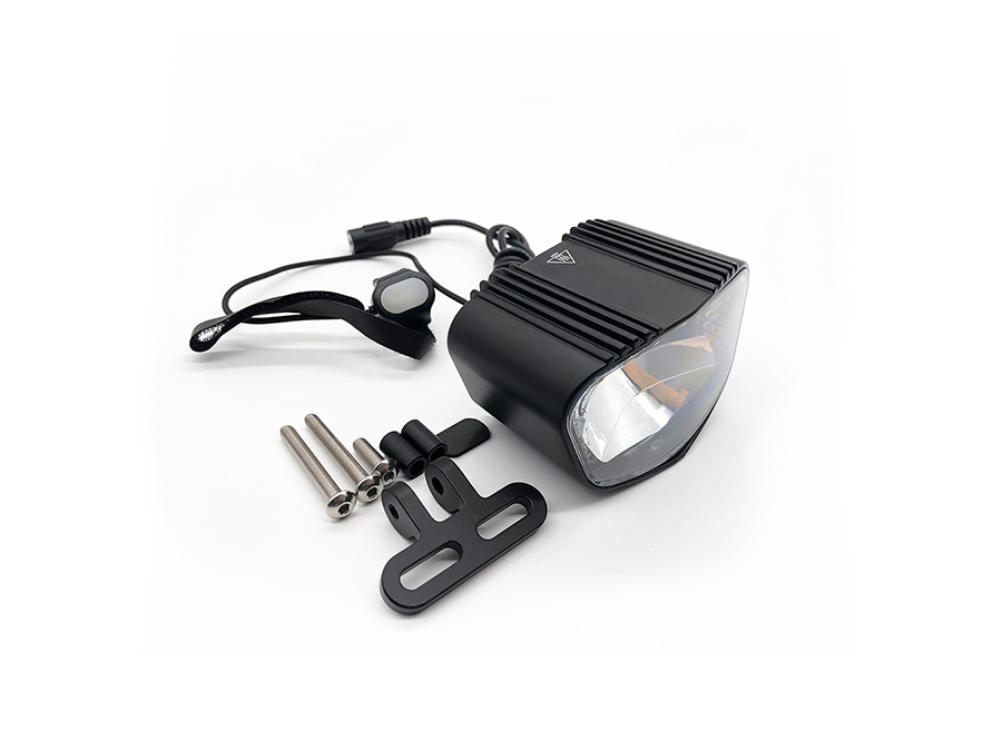 Sate-lite OSRAM 100Lux ebike light StVZO eletric bike headlight handlebar 12-55V