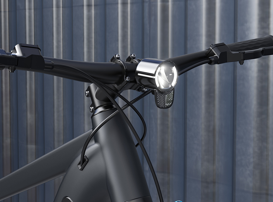 Sate-lite OSRAM 60lux StVZO ebike light eletric bike headlight 6-58V