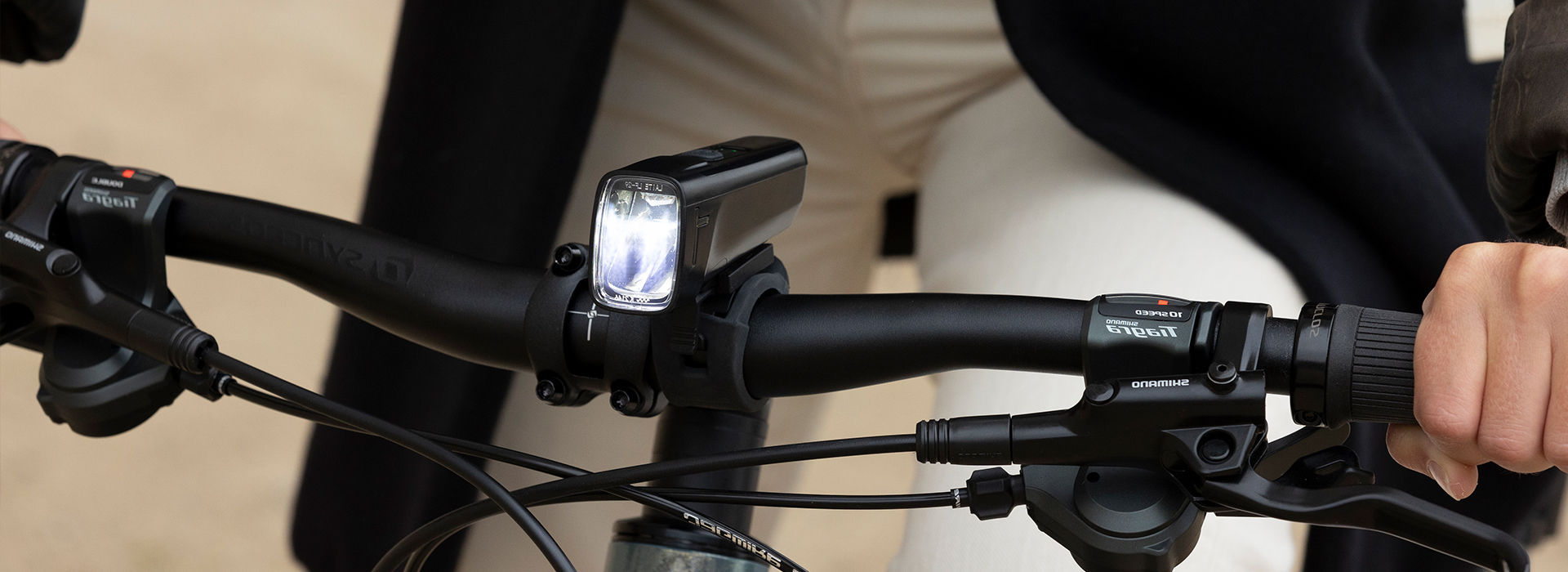 Sate-lite CREE ebike light CE Rohs eletric bike tail light mount on Carrier 12V