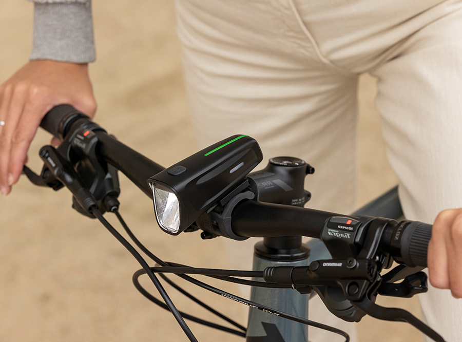 Sate-lite 100LUX USB rechargeable bike light StVZO eletric bike front light OSRAM LED waterproof