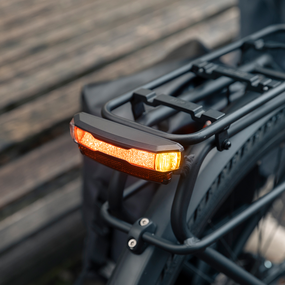 Sate-lite CREE ebike light CE Rohs eletric bike tail light mount on Carrier 12V