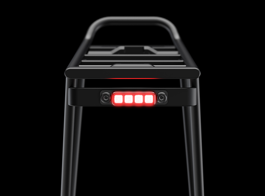 Sate-lite ebike light CE Rohs eletric bike tail light 6/12V