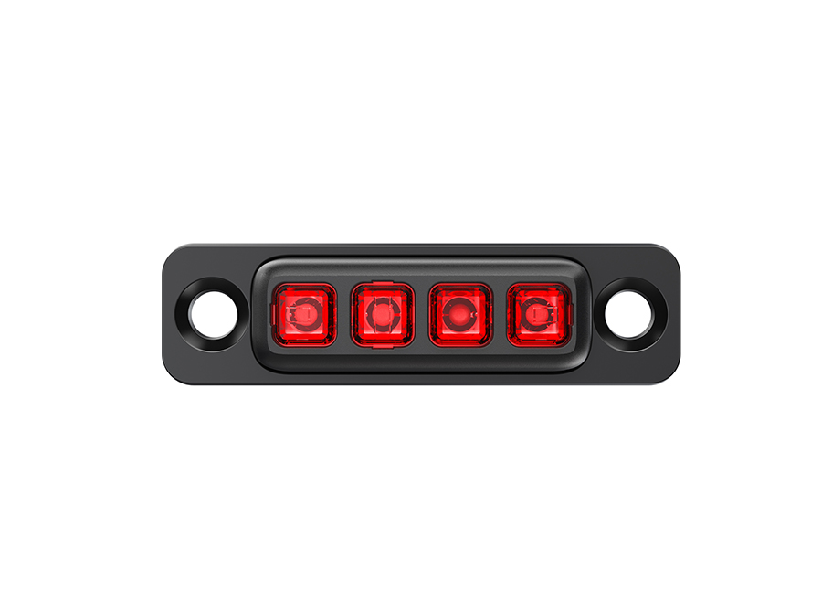 Sate-lite ebike light CE Rohs eletric bike tail light 6/12V