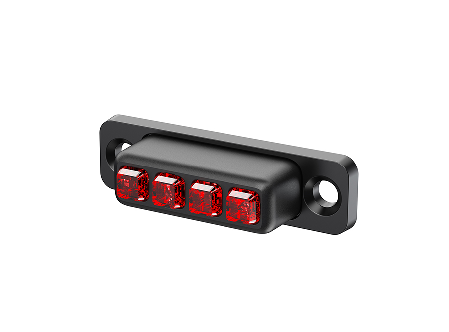 Sate-lite ebike light CE Rohs eletric bike tail light 6/12V