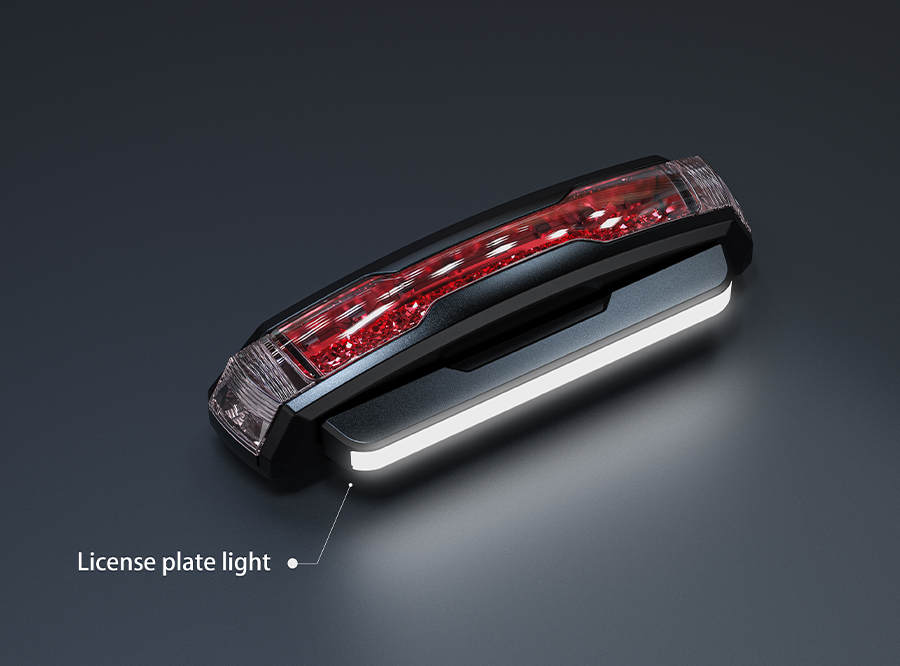 Sate-lite ebike light CE Rohs License Plate Light 6V，12V，36V