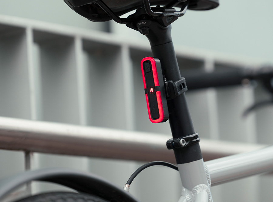 Sate-lite USB rechargeable StVZO bike light  eletric bike rear light waterproof