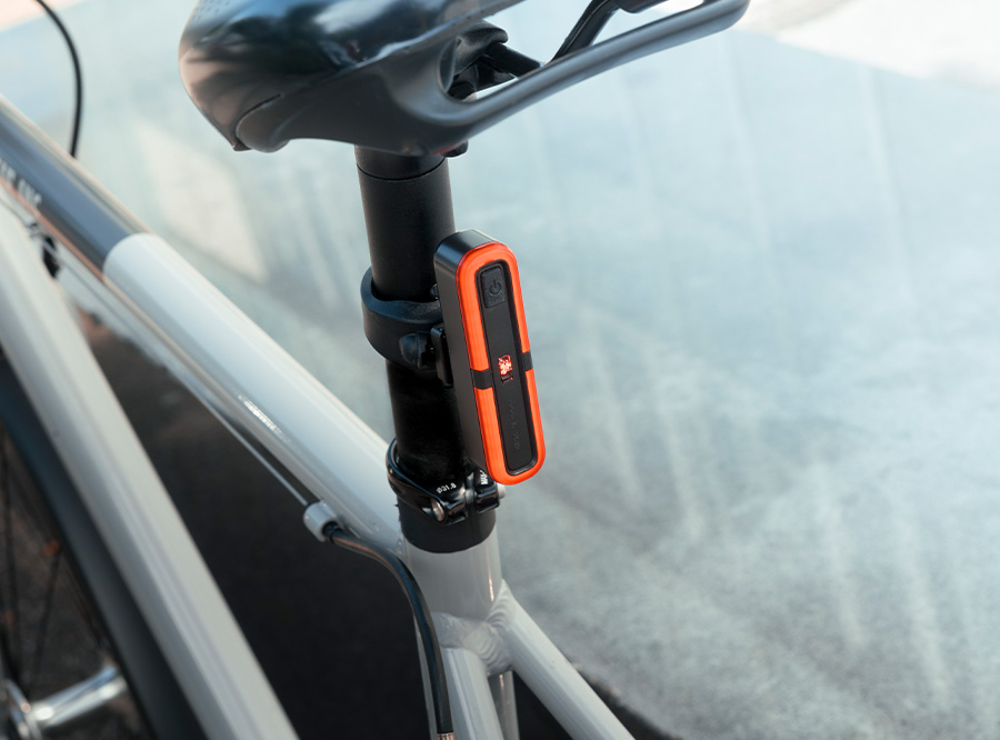 Sate-lite USB rechargeable StVZO bike light  eletric bike rear light waterproof